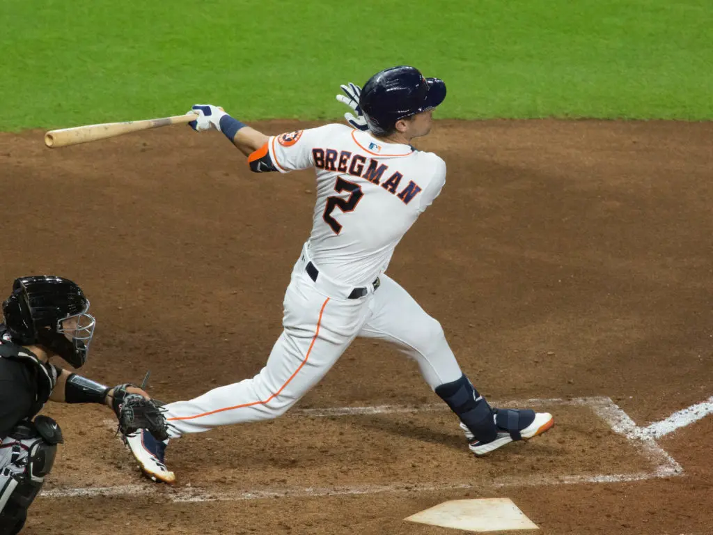Alex Bregmam is one of the only Astros stars tied to the team for the long haul. (Photo by F. Carter Smith)