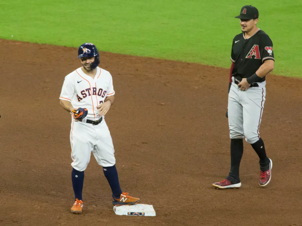Jose Altuve is still a dangerous hitter. (Photo by F. Carter Smith)
