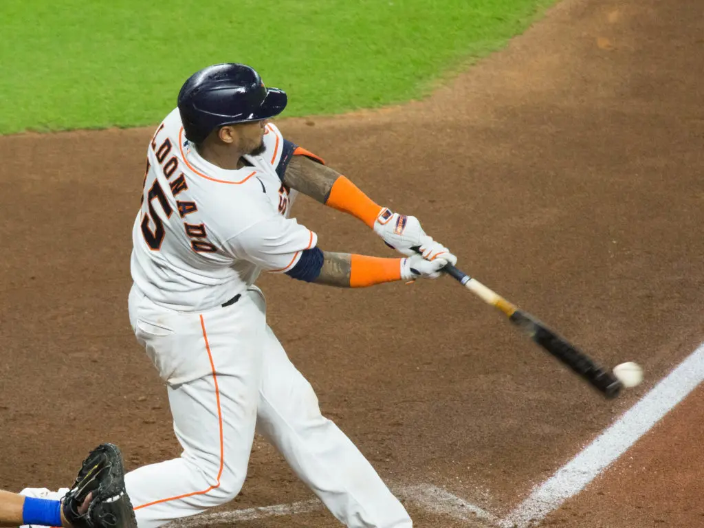 The Houston Astros and Texas Rangers played the third game of their series in the final homestand in Minute Maid Park, September 17, 2020.