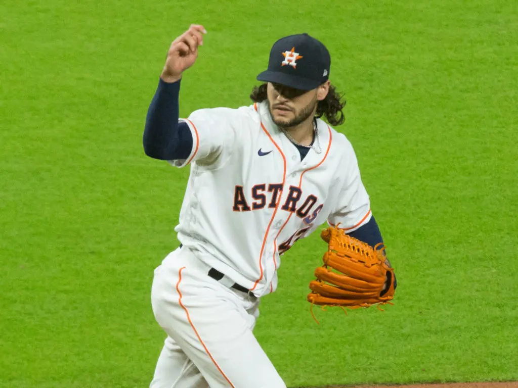 Lance McCullers Jr. is still only 26 and coming off Tommy John surgery. (Photo by F. Carter Smith)