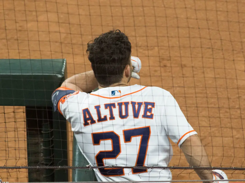 Jose Altuve remains the heart, soul and barometer of the Houston Astros. (Photo by F. Carter Smith)