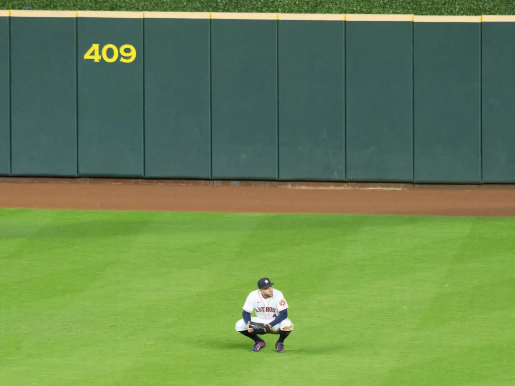 George Springer and the Astros are facing something of an uncertain future. (Photo by F. Carter Smith)