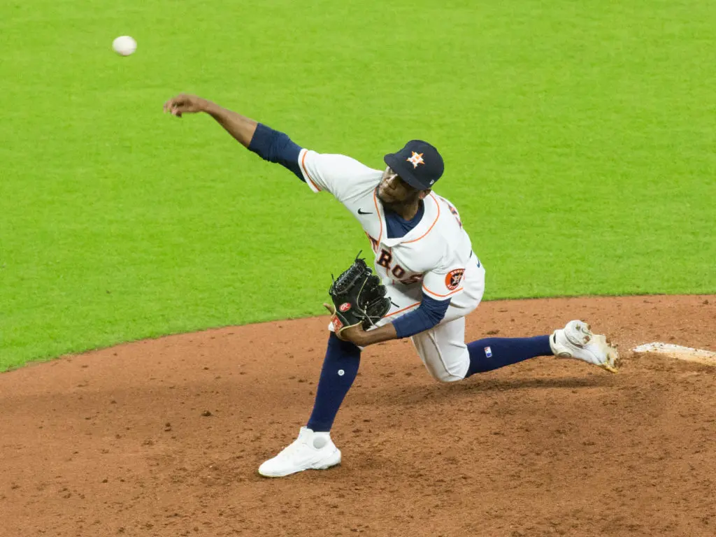 Enoli Paredas gives the Astros some young, relief power.  (Photo by F. Carter Smith)