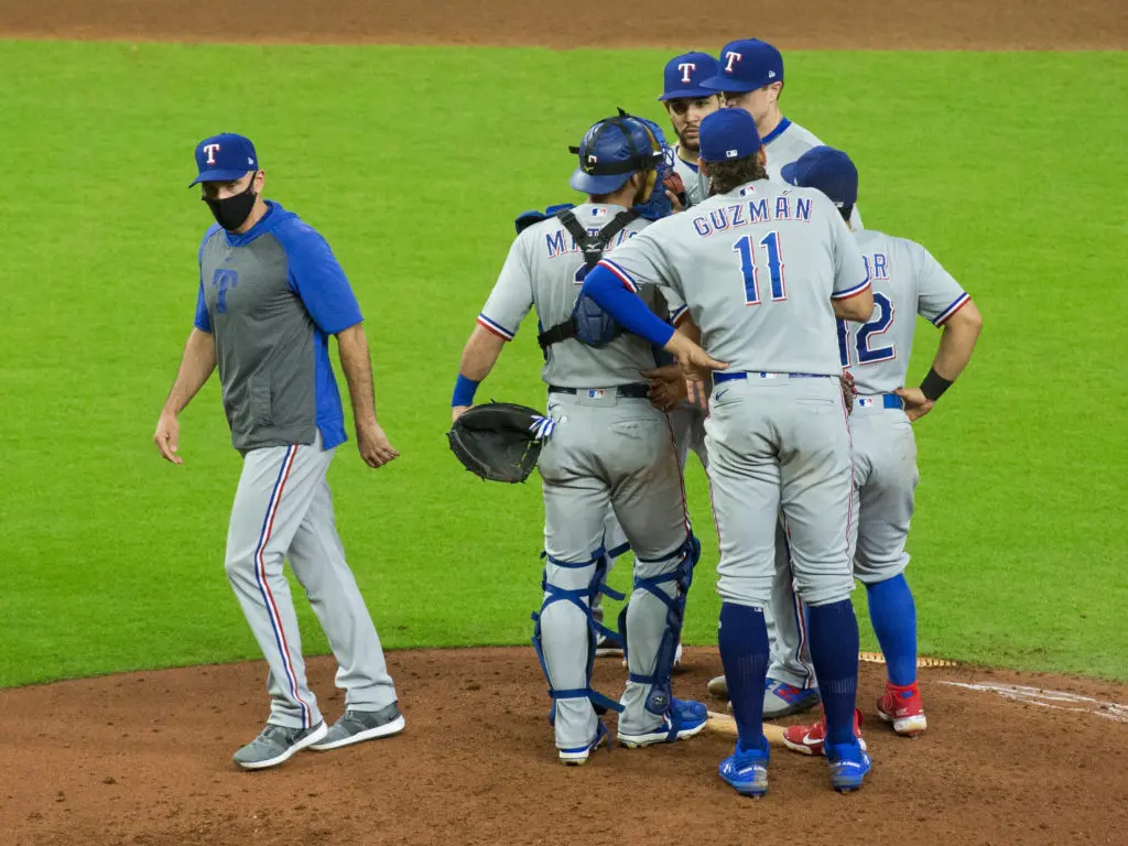 Rangers manager Chris Woodward is trying to get his team to finish strong. (Photo by F. Carter Smith)