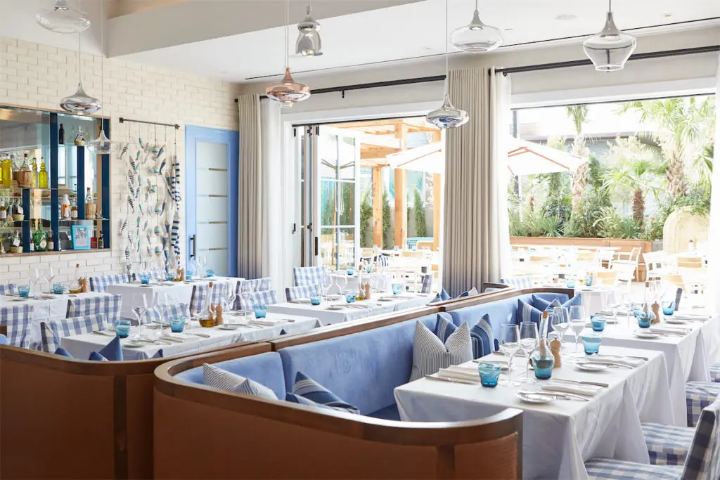 Dolce Riviera will reopen this week with a revamped interior and new chef Paul Latkowski in charge of the kitchen.