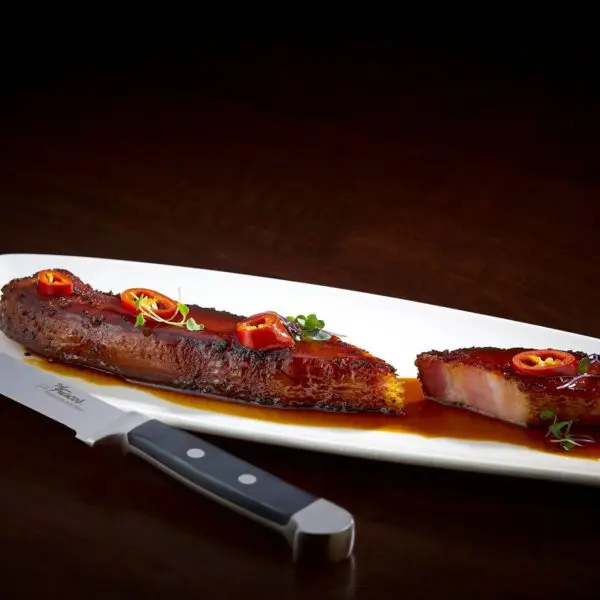 Bourbon Glazed Slow Smoked Bacon