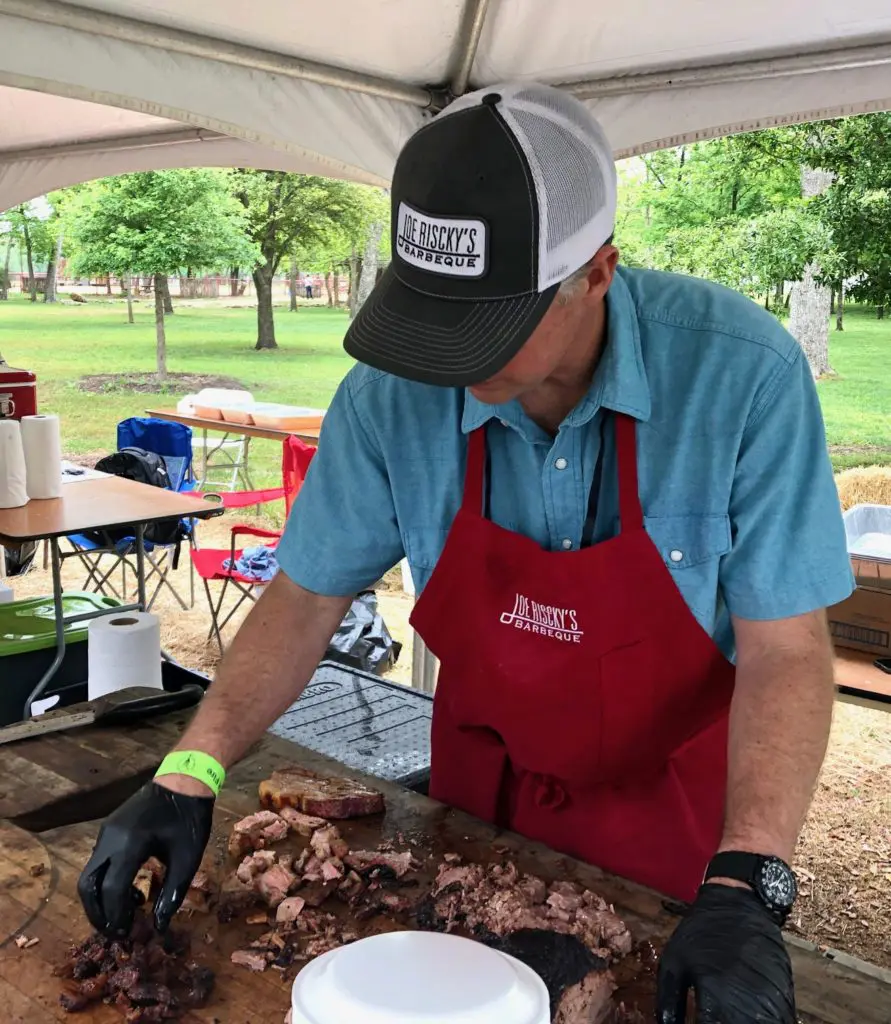 Joe Riscky's barbecue from 2019. Photo by Courtney Dabney.