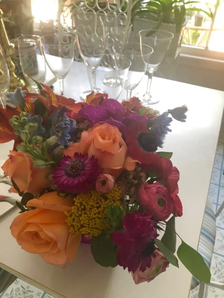 Floral decor from Swift + Company
