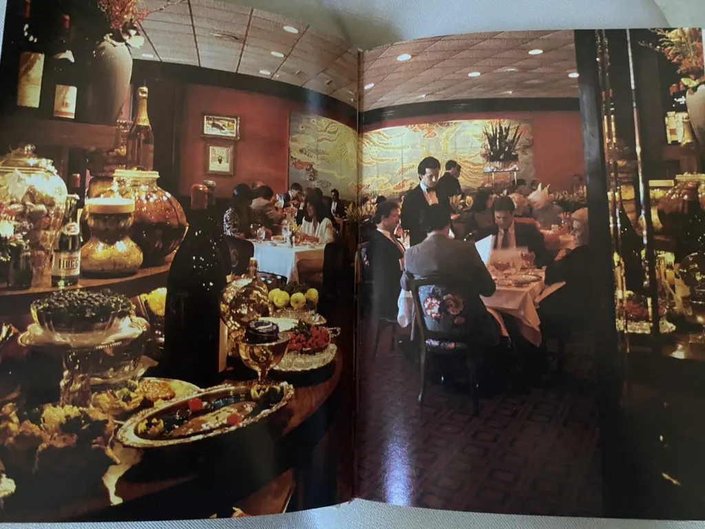 Tony's on Post Oak Boulevard was the epicenter of Houston's social life for three decades in the era of celebrity restaurants. (Photo from Tony's The Cookbook)