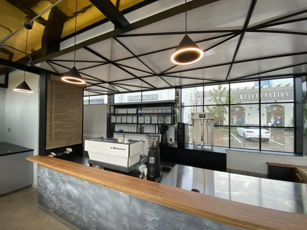 Giant Leap Coffee's new Uptown Park location is a Houston caffeine retreat.