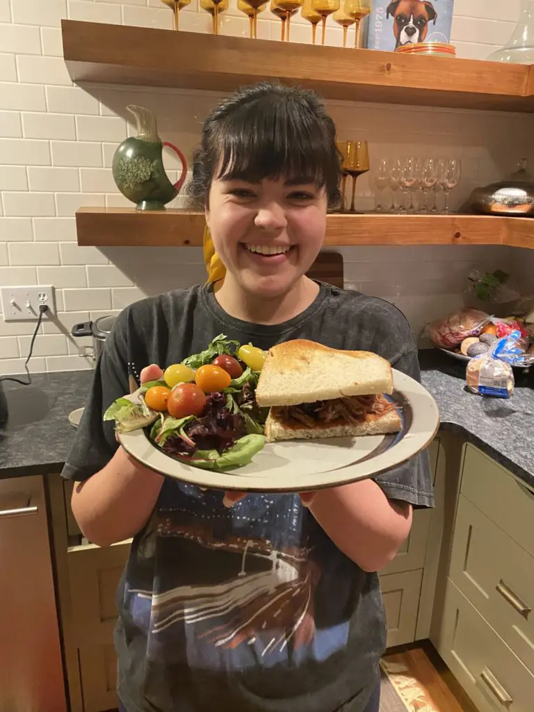 A fan favorite of Brittani Lancaster's TikTok videos is her "What I eat in a day from recovery from two eating disorders" series.