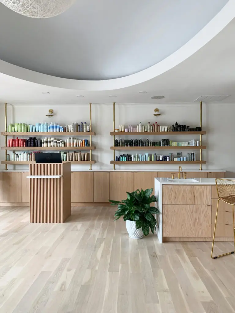 The changes are evident the moment you enter the lobby, filled with white marble, gold accents, and well-organized retail moments.