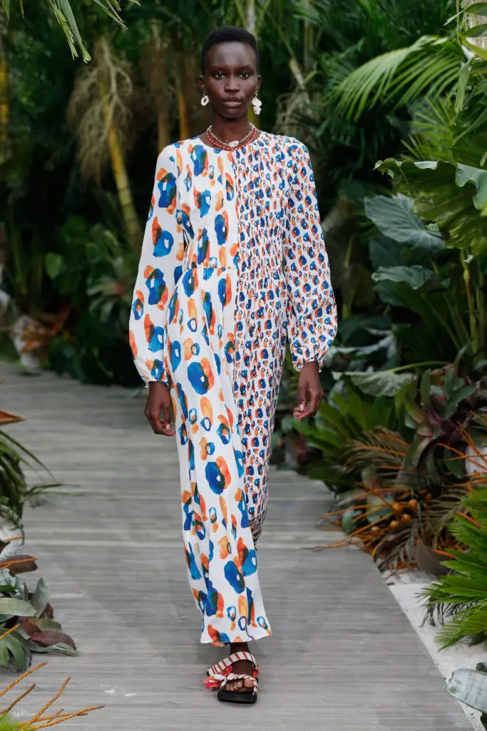 Jason Wu's new collection features dresses and separates in bold patterns. (Photo courtesy of Jason Wu)