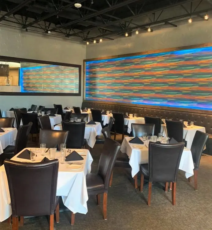 Interior of Keller Chophouse.