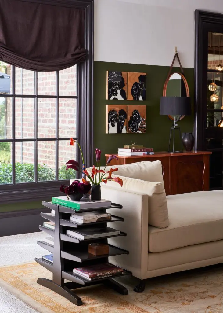 Family Room designed by Vivano Viviano. (Photo by Stephen Karlisch)