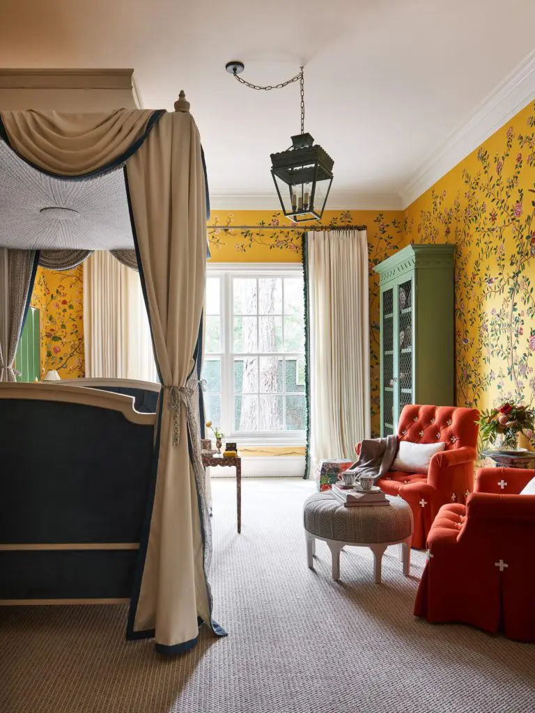 Dina Bandman’s Garden-Inspired Bedroom for Kips Bay Decorator Show House Dallas
