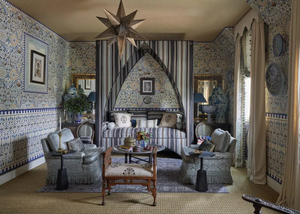 Writer's lair designed by Michelle Nussbaumer. (Photo by Stephen Karlisch)