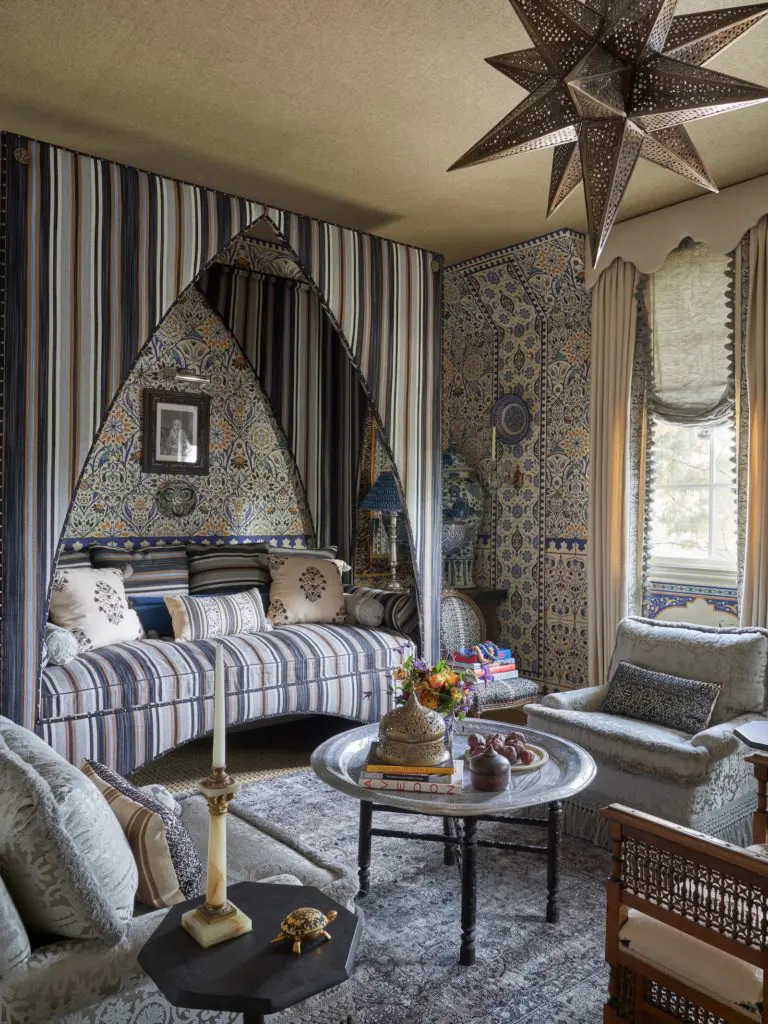 Writer's lair designed by Michelle Nussbaumer. (Photo by Stephen Karlisch)