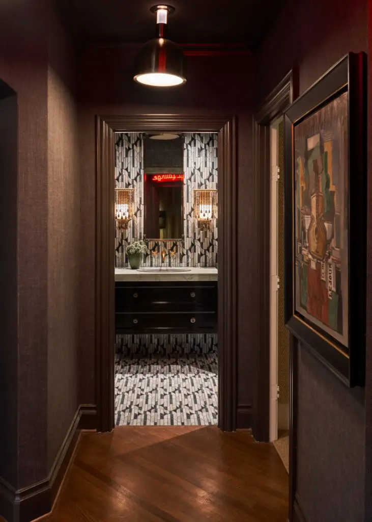 Studio Thomas James’ ‘Wicked’ Powder Bath for Kips Bay Decorator Show House Dallas