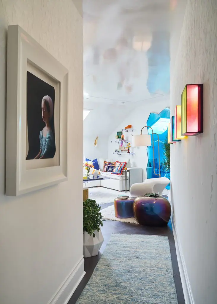 Loft designed by Sherry Hayslip. (Photo by Stephen Karlisch)