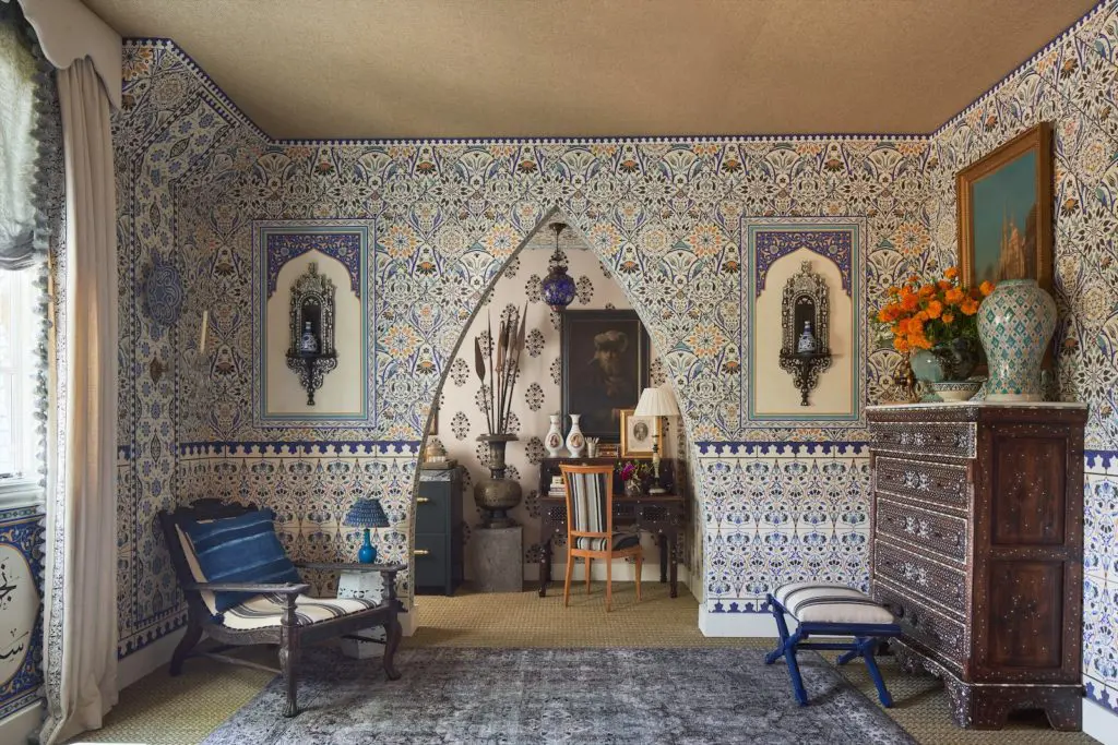 Writer's lair designed by Michelle Nussbaumer. (Photo by Stephen Karlisch)