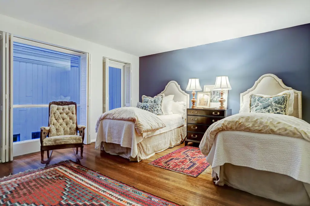 The second bedroom  (Photo by TK Images)
