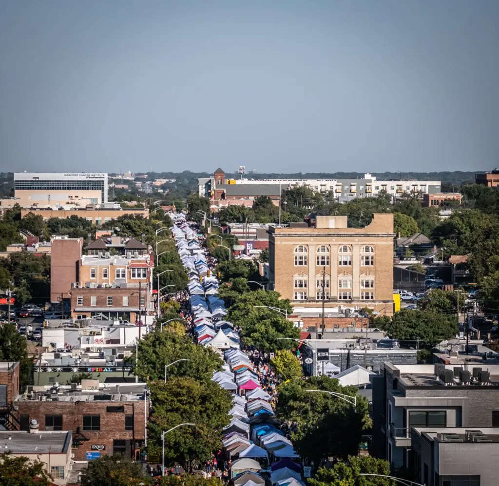 Arts Goggle is an event that typically winds down Magnolia Avenue. Photo by Olaf Growald.