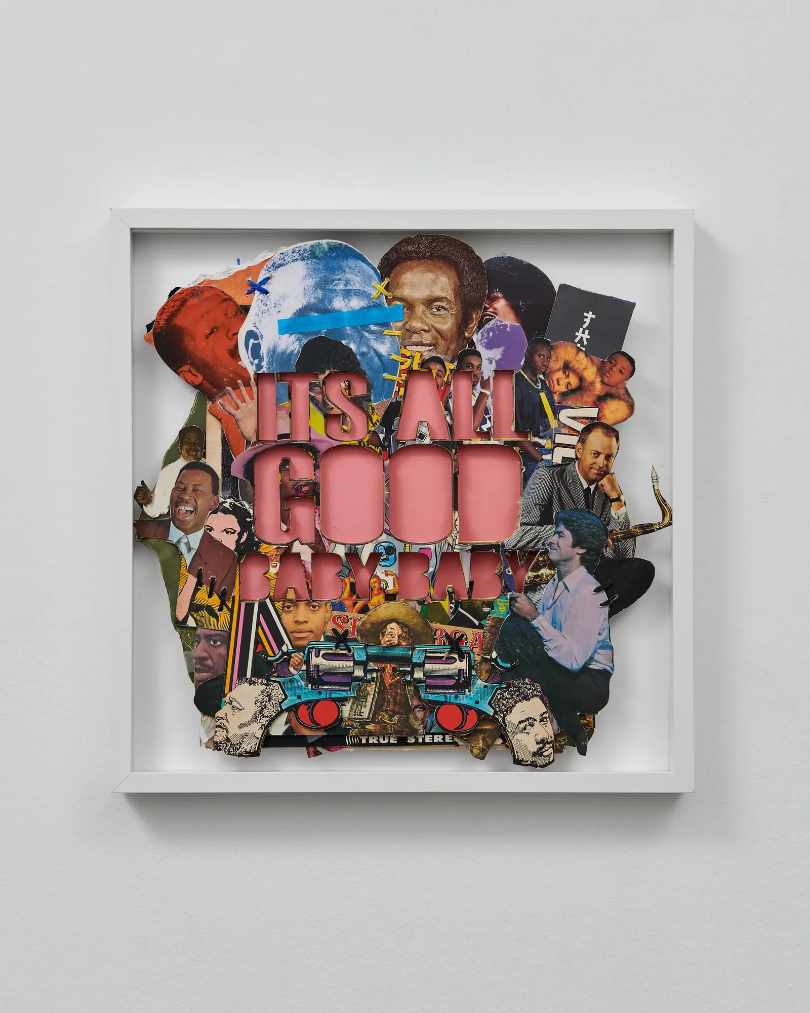Robert Hodge’s “It’s All Good Baby Baby,” 2020, at David Shelton Gallery