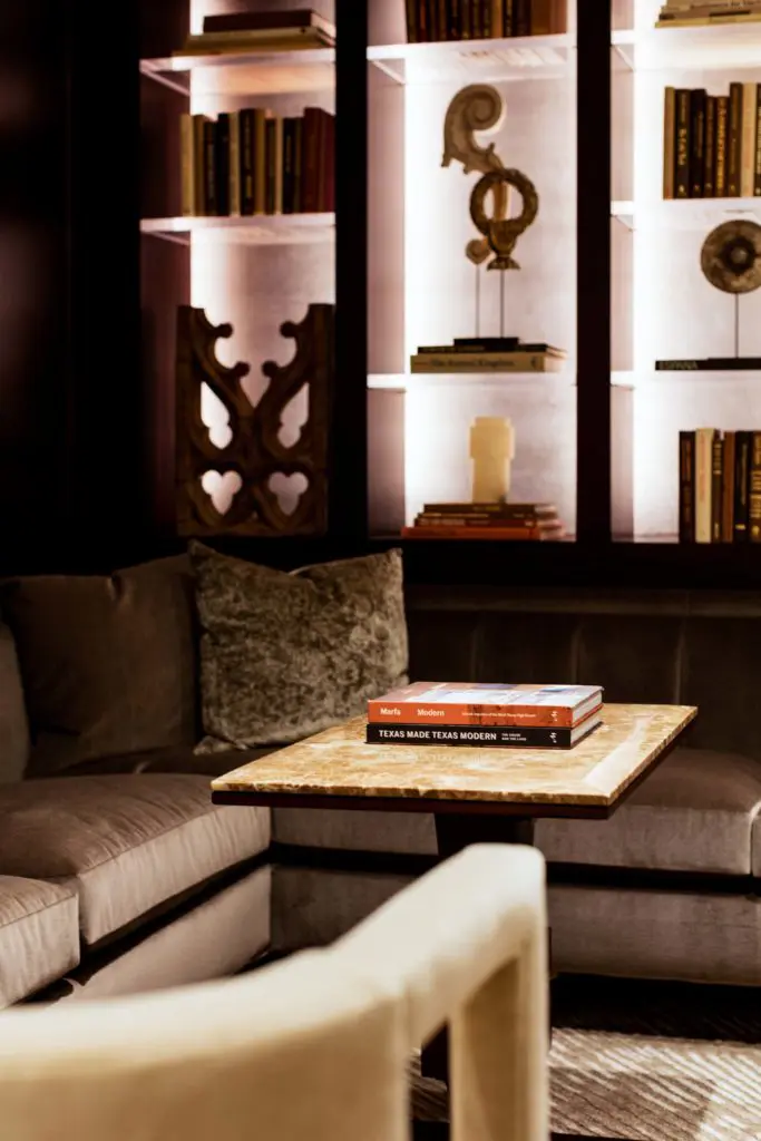 A lobby detail.