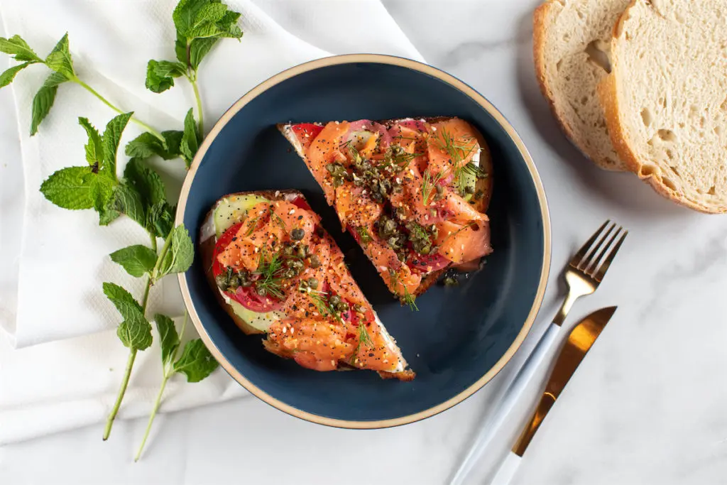 Toasts including Smoked Salmon & "Everything" will be on the menu. (Photo by Kathy Tran)