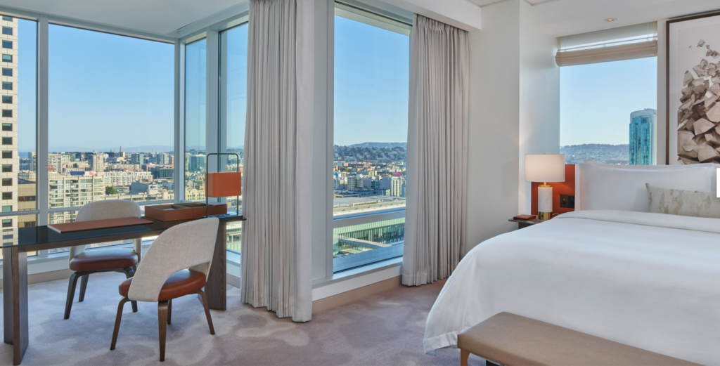 King Executive Premier Guest Room at the St. Regis San Francisco