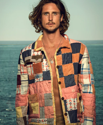Quilted jackets are a hallmark of the hip LA menswear label STAN. (Photo courtesy of STAN)