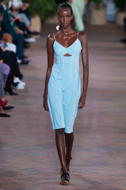 Alberta Ferretti pastel slip dress. (Photo courtesy of Alberta Ferretti)