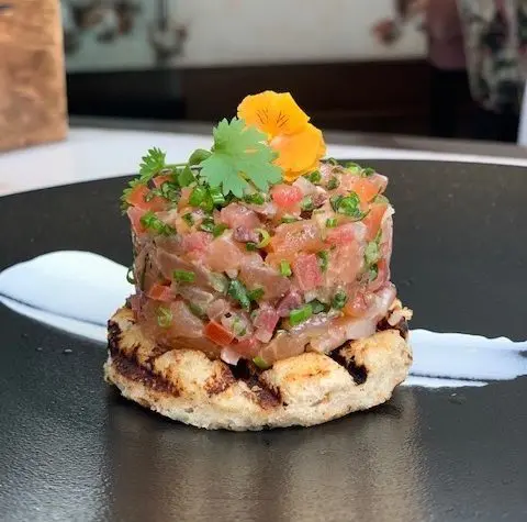 Salmon Tartar – The Post Oak Hotel