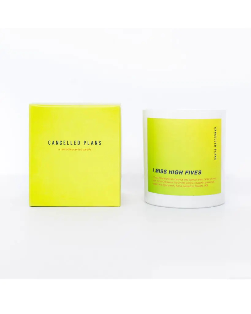Canceled Plans, one of the newest brands to be displayed at the innovative and Dallas-based Neighborhood Goods, pairs retro neon with a very now message. Let it burn.
