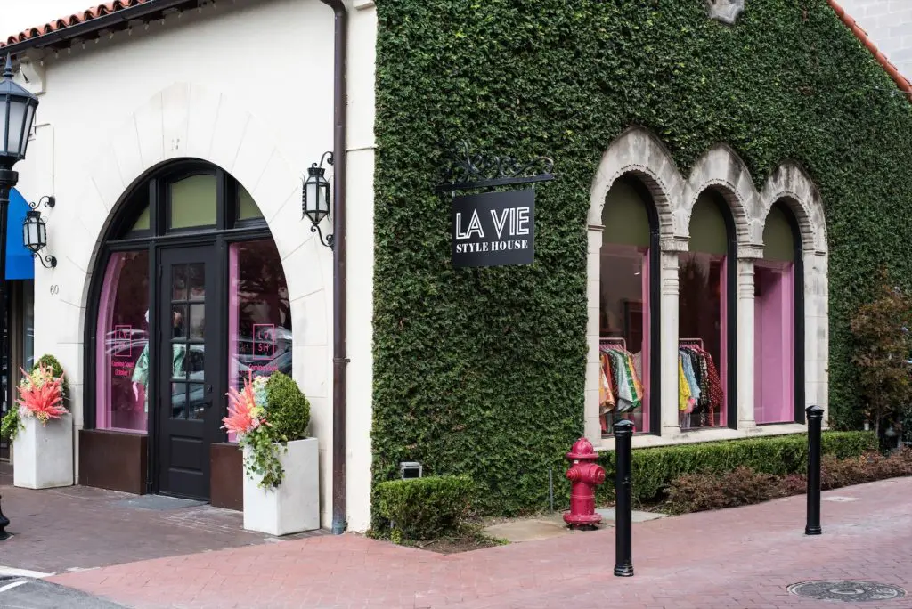 La Vie Style House found its first permanent home in a coveted corner of Highland Park Village. 