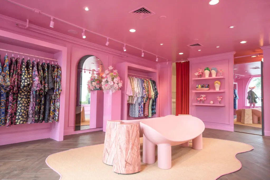 Co-founder Lindsey McClain dubs La Vie Style House "a wonderland of ornate caftans and kimonos. 