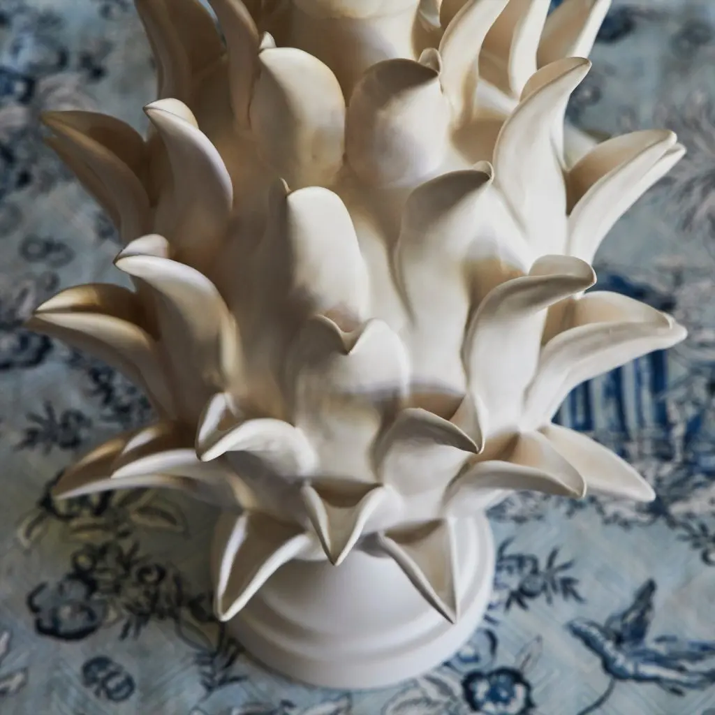 Casa Branca artichoke lamp by Jean Roger, $1,150. (Photo by Nick Sargent)