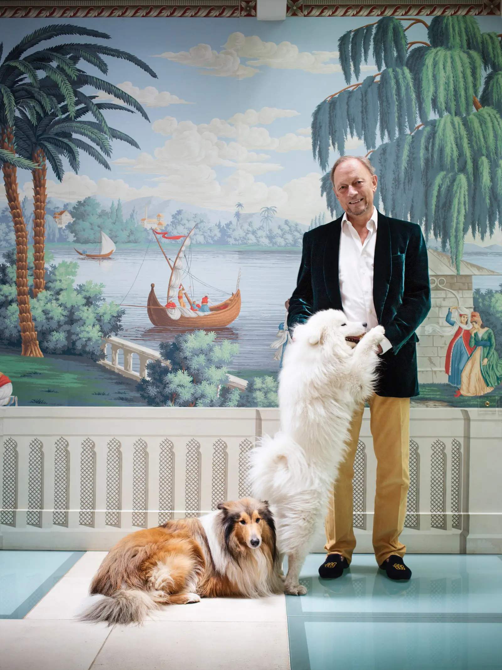 054 de Gournay Rutland Mews, London 2016 Johan Sellen I
