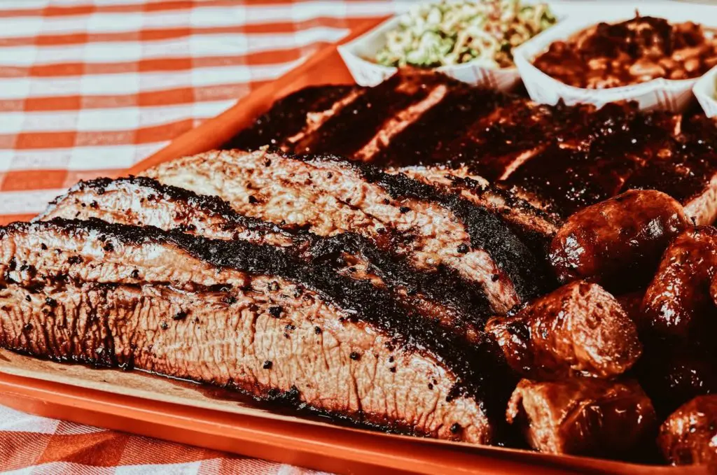 Initially opened in Princeton, TX as "Roy's Smokehouse," Hutchins BBQ now has two locations: McKinney and Frisco. (Courtesy of Hutchins)