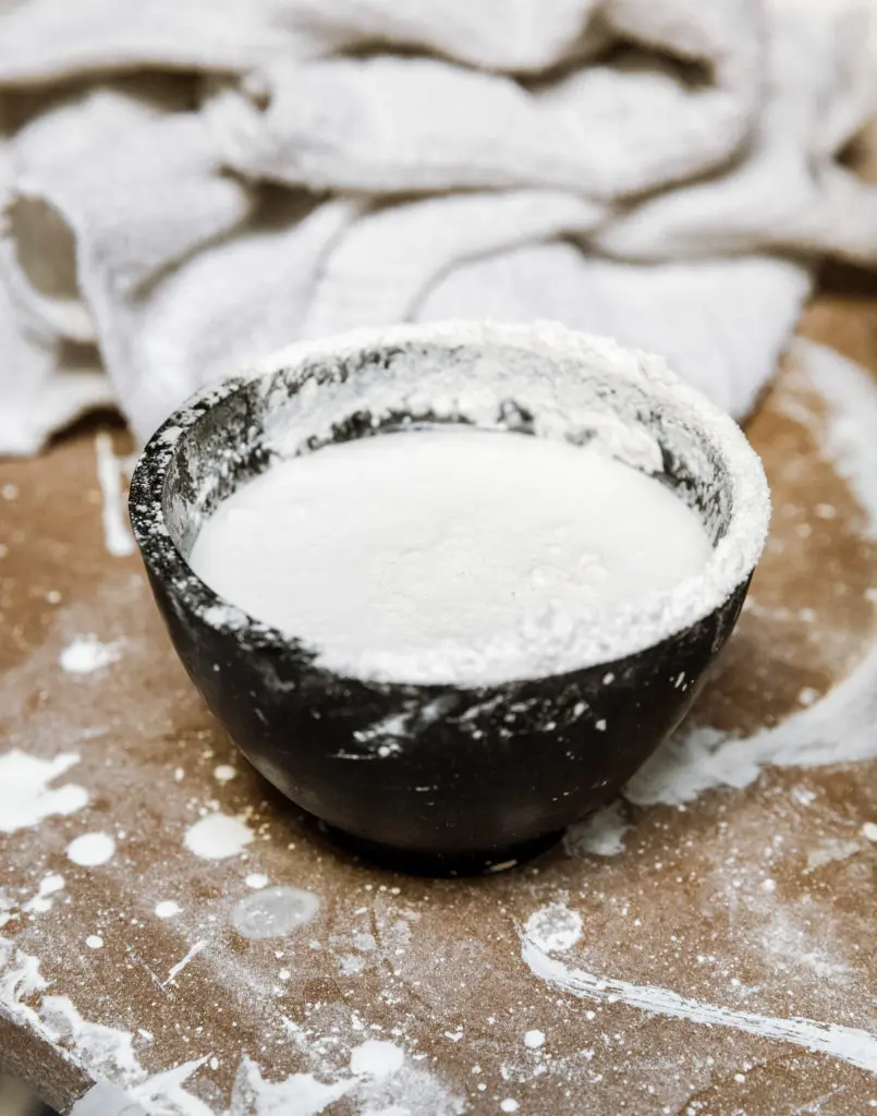 Pinch collection knob, handle and pull shapes are first formed in plaster.