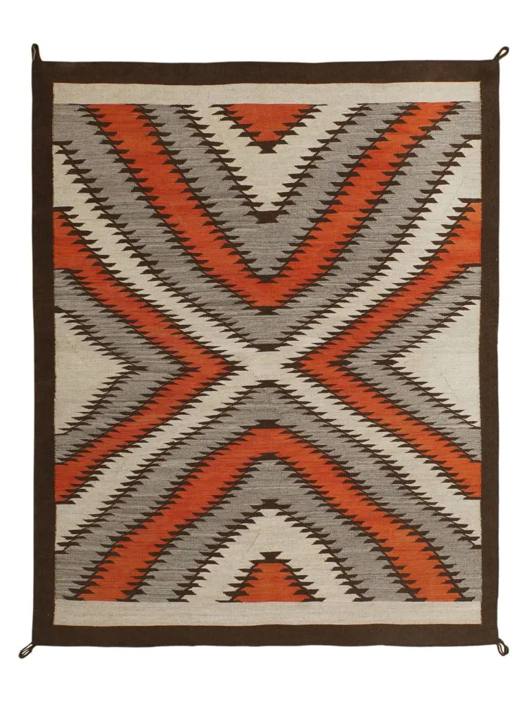 Native style rug at Antek.