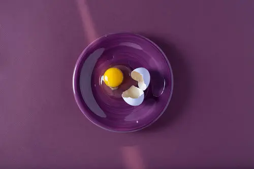 Karen Navarro's "Broken Egg," 2016, archival inkjet print