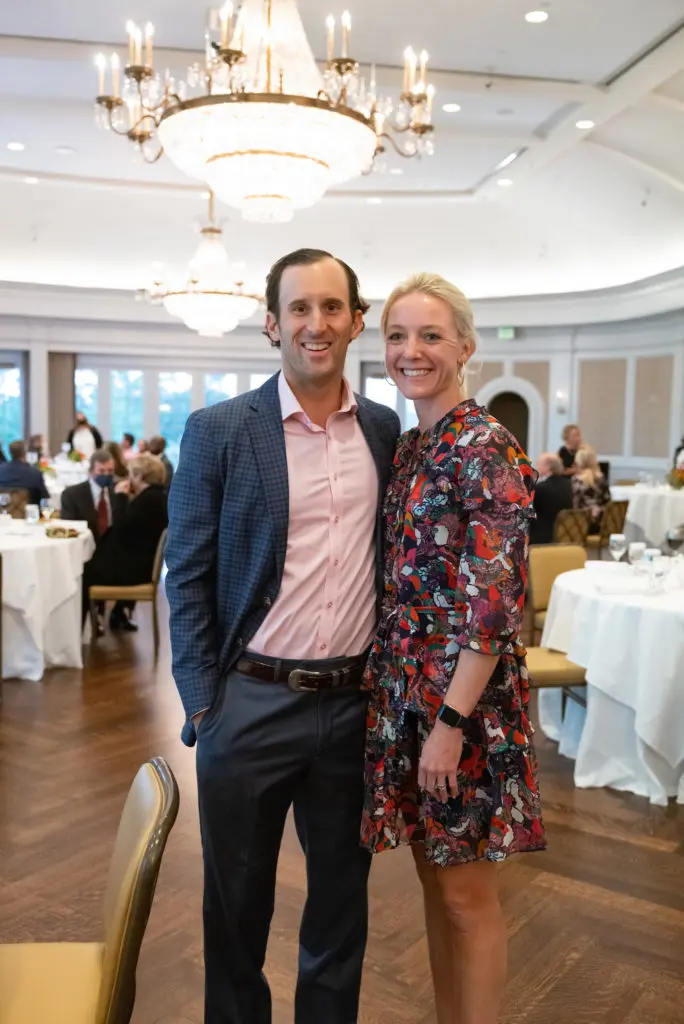 Billy & Reed Wareing at the Houston Hospice Laura Lee Blanton Community Spirit Award dinner. (Photo by Daniel Ortiz)