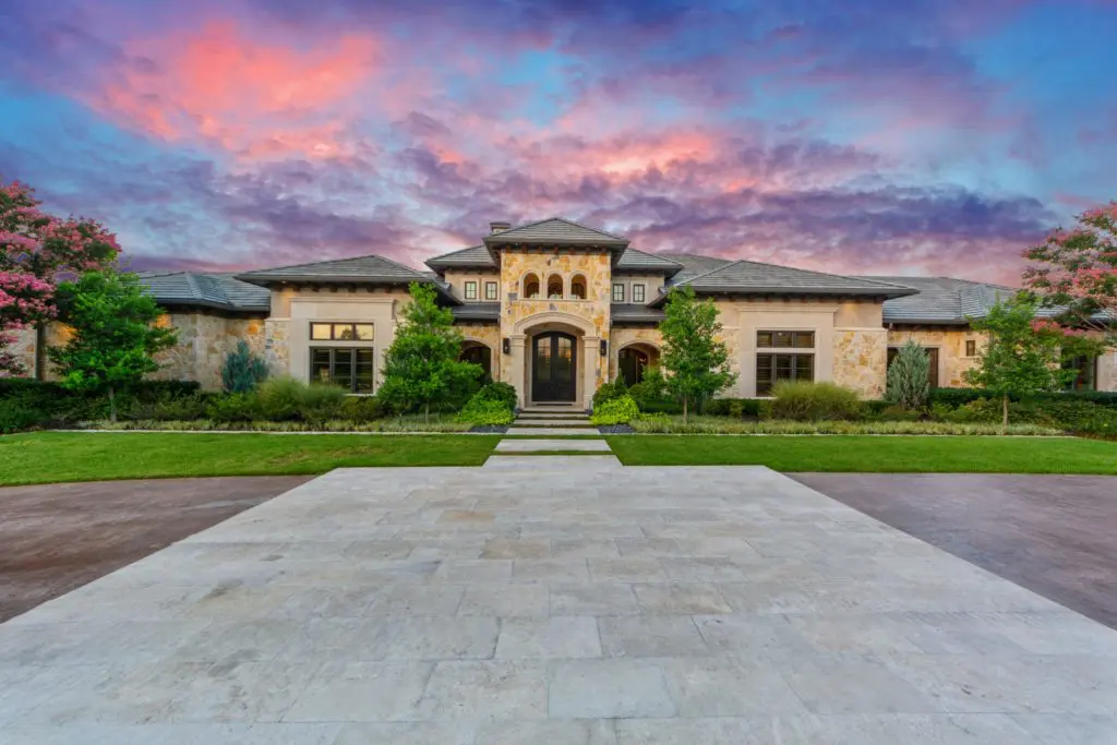 The 18-acre estate in Lucas, Texas, north of Dallas is a sportsman's paradise of playing fields.