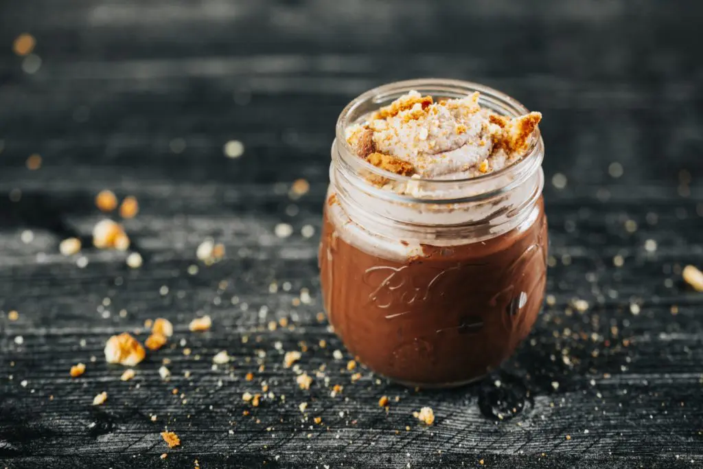The chocolate pot de creme is on the dessert menu at Encina. (Photo by Kathy Tran)
