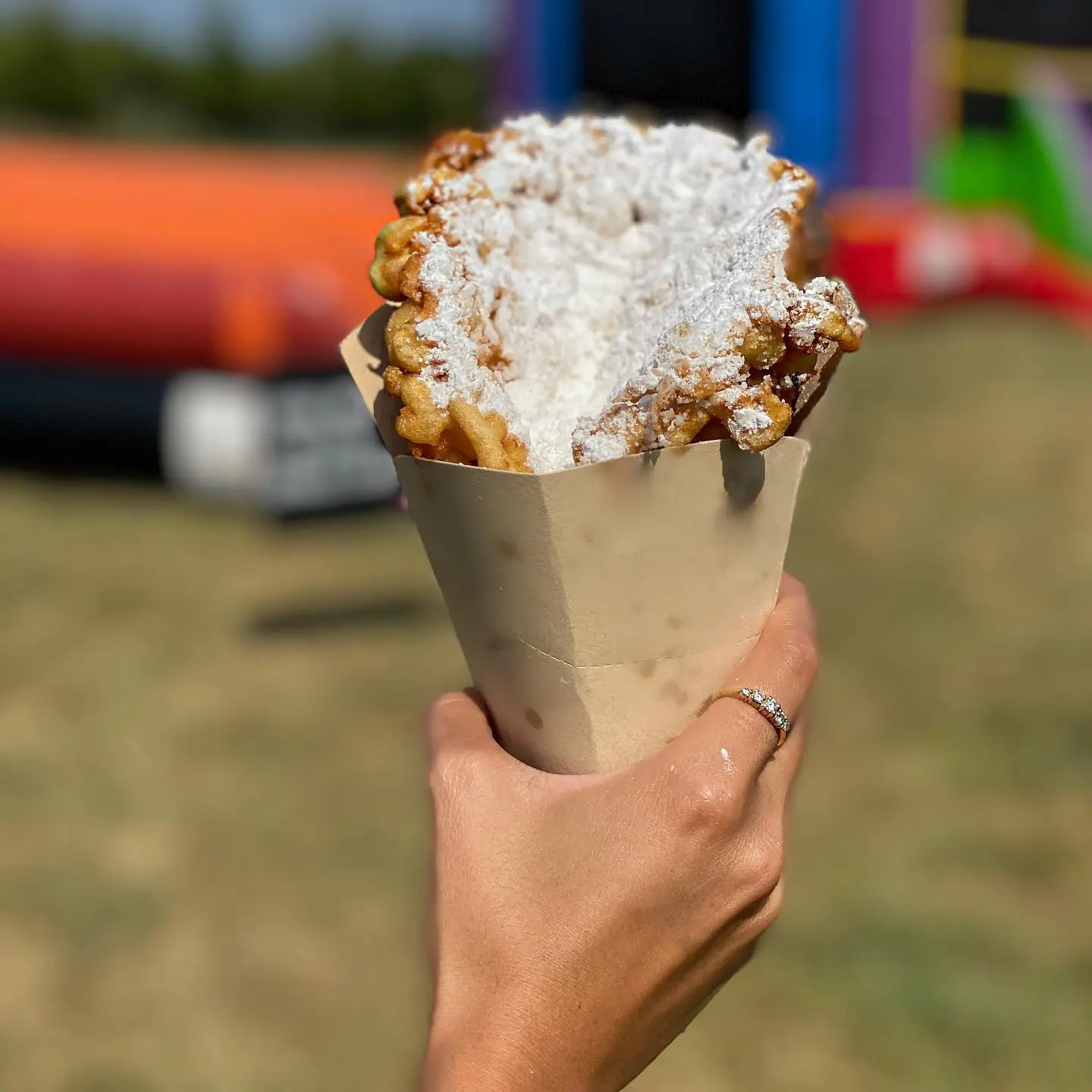 Corn Dog With No Name Funnel Cake 1