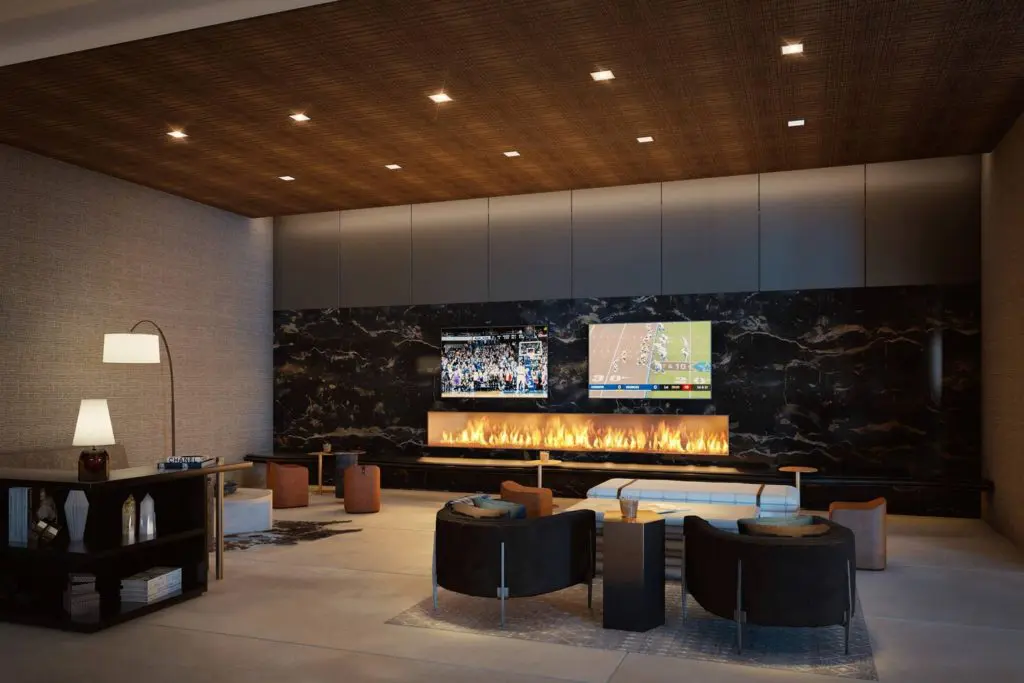 The inviting lobby space at the Delta Hotels Dallas Southlake.
