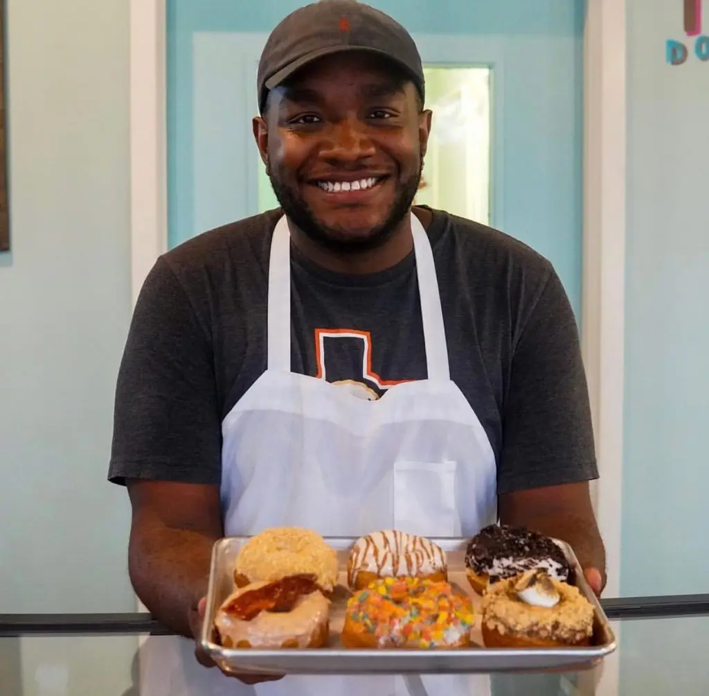 Dough Boy Donuts owner Melvin Roberson.