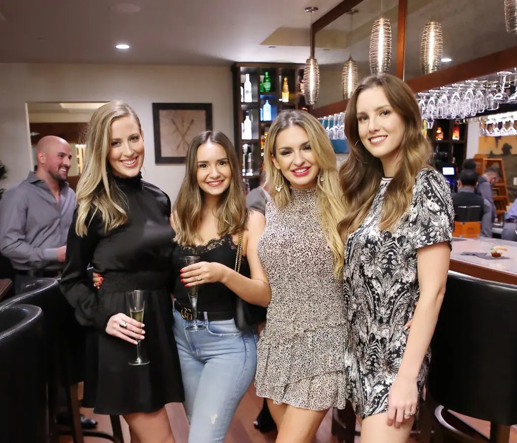 Emma West, Jordan Jackson, Delores Garcia, Amy Bowen at the Casa Do Brasil on Sage grand opening. (Photo by Quy Tran Photography)